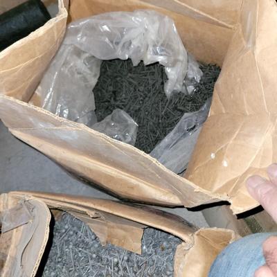 2 boxes of 1 3/8" drywall nails and screws.and a few 1 5/8" screws