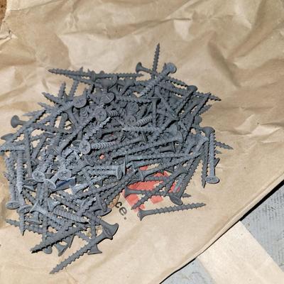 2 boxes of 1 3/8" drywall nails and screws.and a few 1 5/8" screws