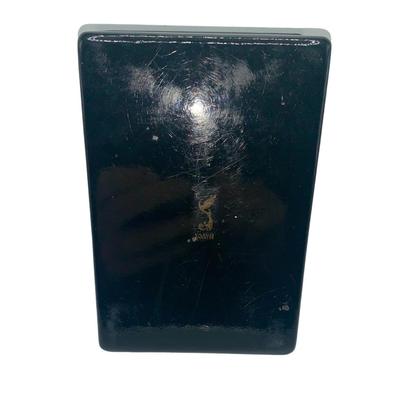 Vintage Hinged Lacquered Russian Box - Lucy Maxym Collection