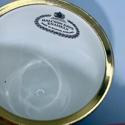 1981 Halcyon Days Easter Egg Trinket Box