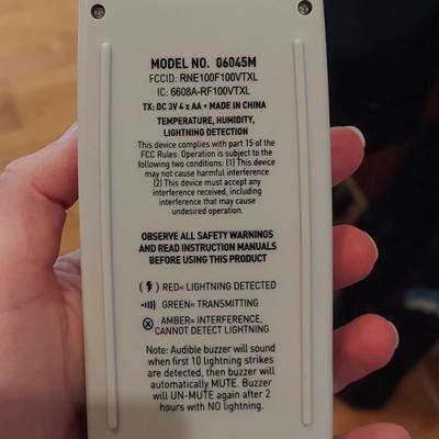 AcuRite Personal Weather Station w/ Lightning Detection (DR-BBL)