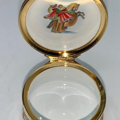Christmas 2005 Halcyon Days Trinket Box