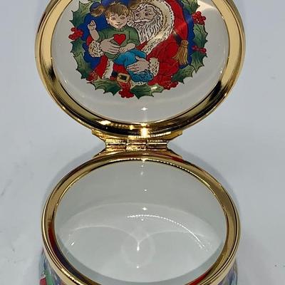 Christmas 2004 Halcyon Days Trinket Box