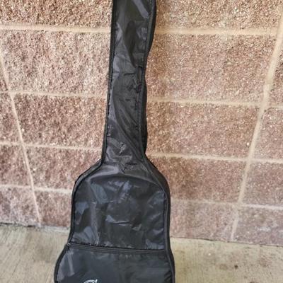 BC Blue Acoustic Guitar & Nylon Carry Bag