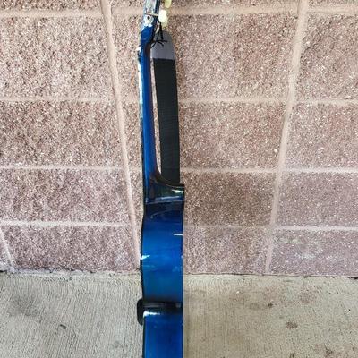 BC Blue Acoustic Guitar & Nylon Carry Bag