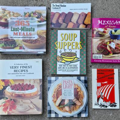Large Cookbook Lot