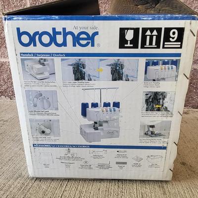 Home Serger Sewing Machine, Threads + Accessories