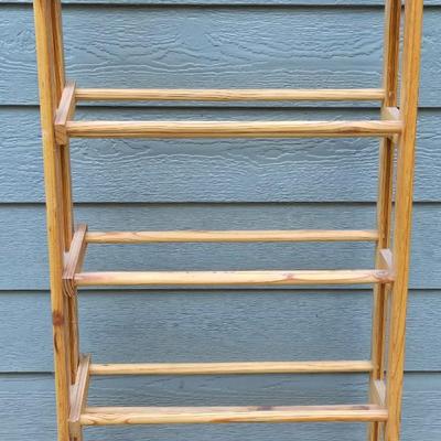 Wood Shoe Rack #2