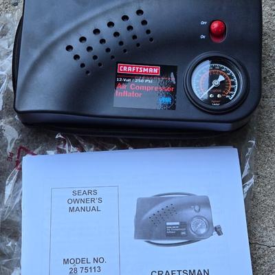 New in the Box Craftsman 12 Volt 250 psi Air Compressor