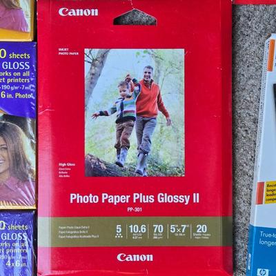 All New Large Lot of Multiple Size Photo Paper