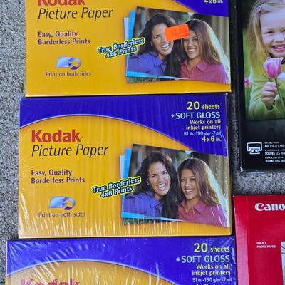 All New Large Lot of Multiple Size Photo Paper