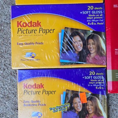 All New Large Lot of Multiple Size Photo Paper