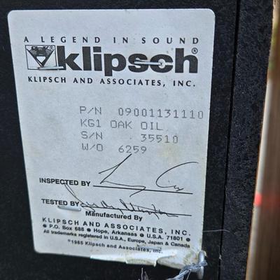 KLIPSCH Oiled Oak Cabinet 9259