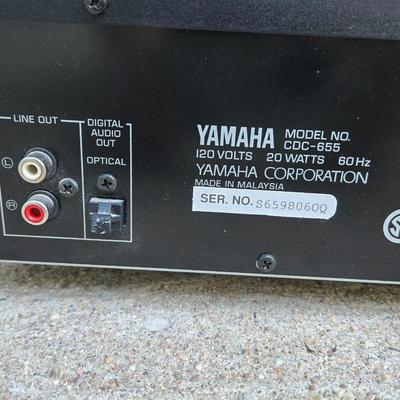YAMAHA 5 Disc CD Changer Model: CDC-655
