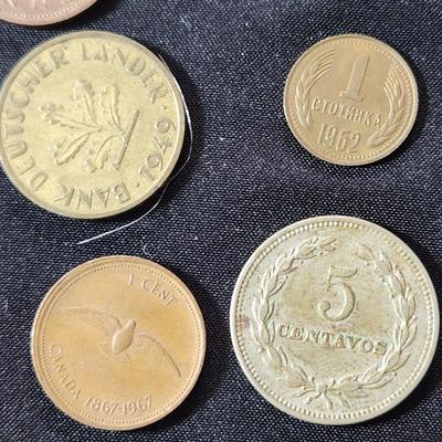 Very Large Coin Lot from Around the World 1800's 1900's