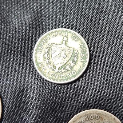Very Large Coin Lot from Around the World 1800's 1900's