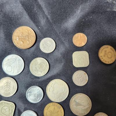 Very Large Coin Lot from Around the World 1800's 1900's