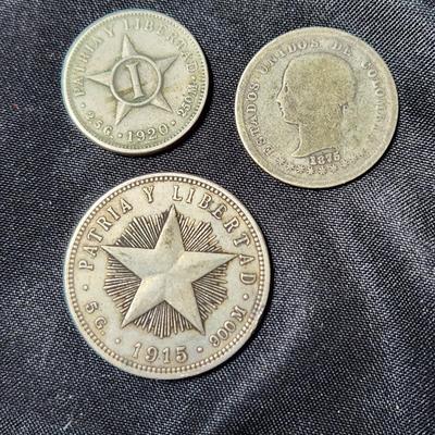 Very Large Coin Lot from Around the World 1800's 1900's