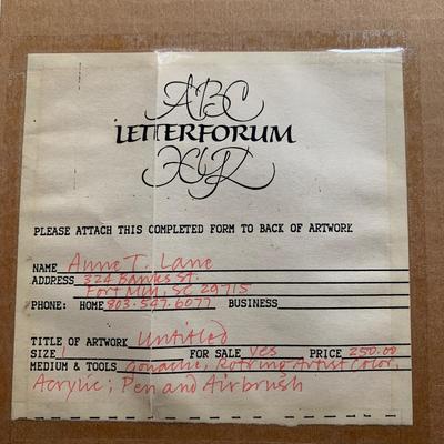 Anne Lane Painting (2B-HS)