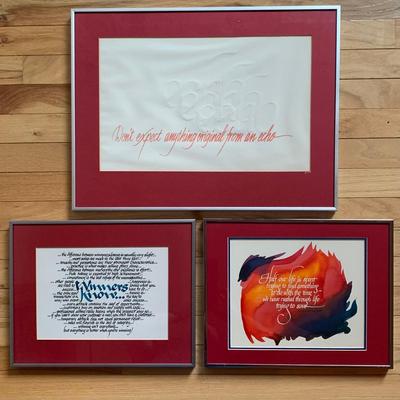 Original Art by J. Gray & More (2B-HS)