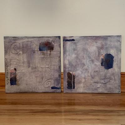 Mixed Media Original Art on Canvas: The Times They Are A-Changin (2B-HS)