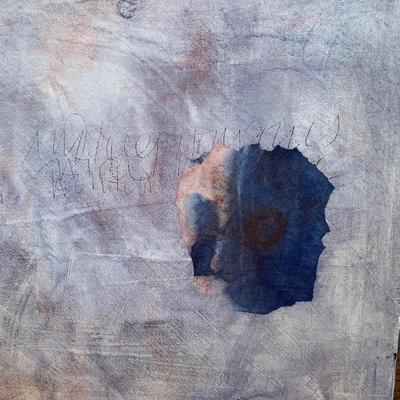 Mixed Media Original Art on Canvas: The Times They Are A-Changin (2B-HS)