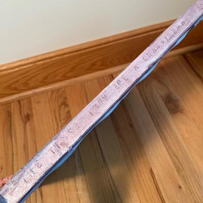 Mixed Media Original Art on Canvas: The Times They Are A-Changin (2B-HS)