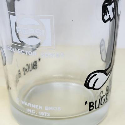 (8) 1970's Vintage Pepsi Looney Tunes Collector Series Glasses