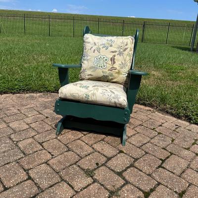 Vintage Outdoor Rocking Chair