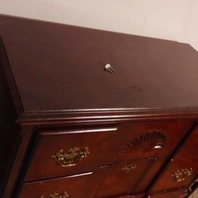 Vintage Solid Wood Tall Dresser