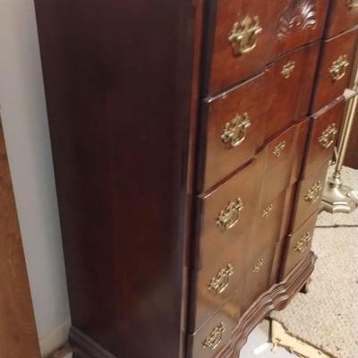 Vintage Solid Wood Tall Dresser