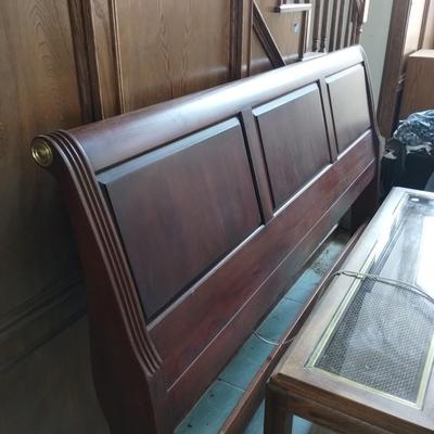 Queen Wood Headboard and footboard