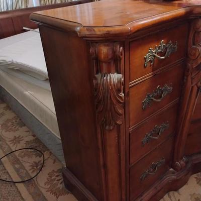 Vintage Solid Wood Dresser