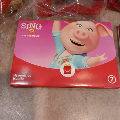 SEALED DISNEY AND MARIO BROS MCDONALD'S HAPPY MEAL TOYS