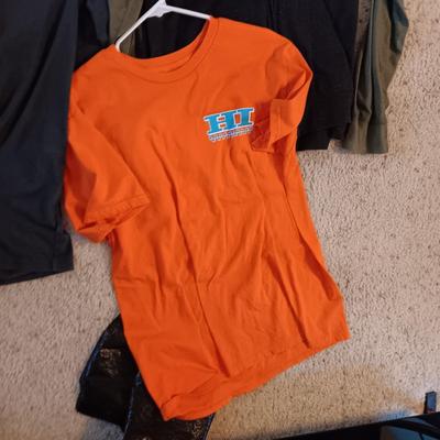 MEN'S LARGE SHIRTS AND PANTS