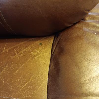 LA Z BOY LEATHER ROCKER RECLINER