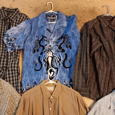 MEN'S LARGE SHIRTS