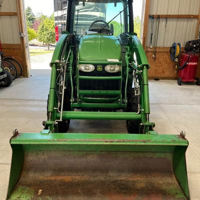 2007 John Deere 3320 With 300 CX Loader & Cab with Air Conditioning