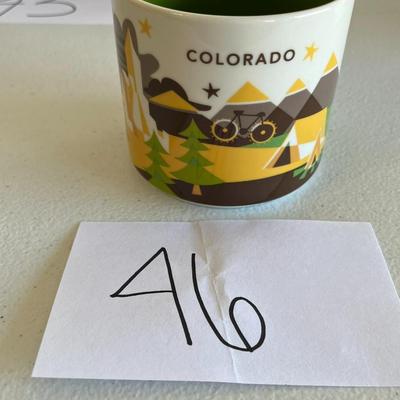 Colorado Starbucks Coffee Mug