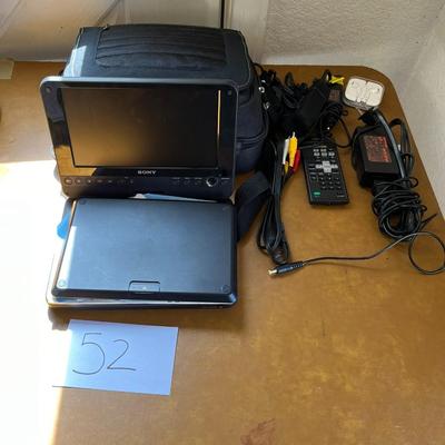Sony Portable Dvd Player W/Connections