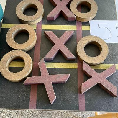 Wood Tic Tac Toe Set 