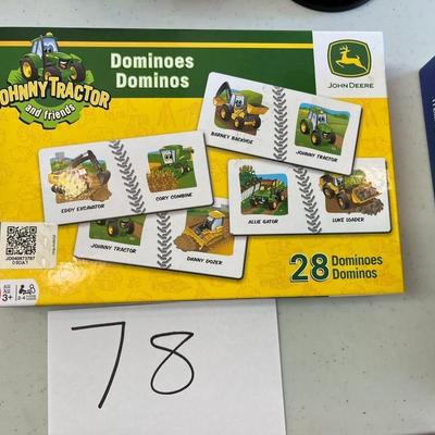 John Deere Johnny Tractor Dominoes