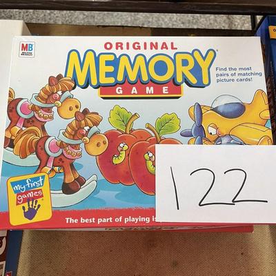 Original Memory Game, Yahtzee 