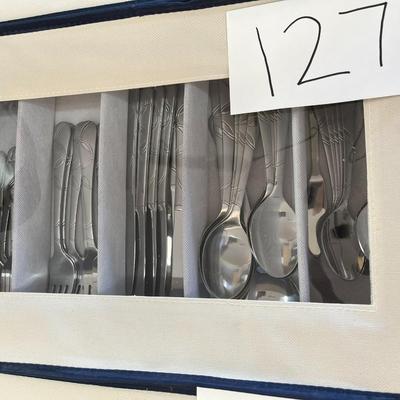 44 Piece Cambridge Stainless Steel Silverware Set