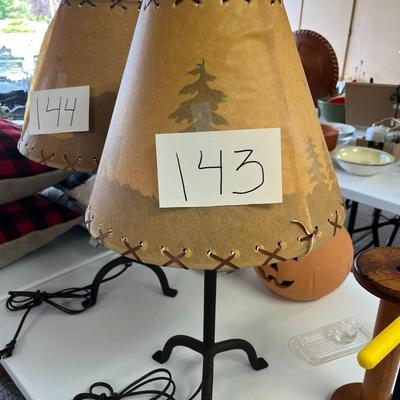 Bear Forest Lamp Metal Frame