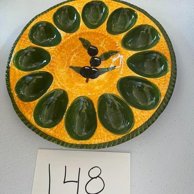 Olive Dish Green/Yellow