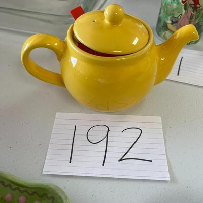 Yellow Tea Pot