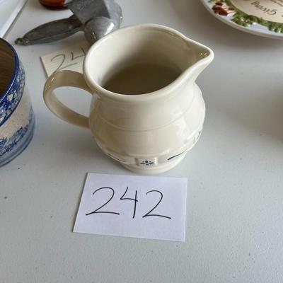 Longaberger Pottery Pitcher
