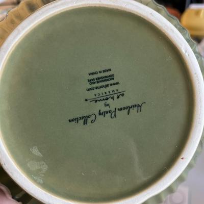 Green Heirloom Panry Collection By At Home Mixing Bowl