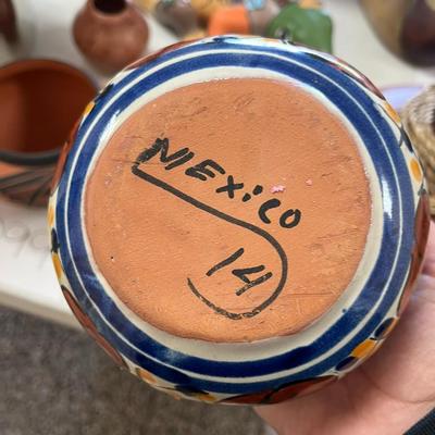 Small Colorful Planter From Mexico